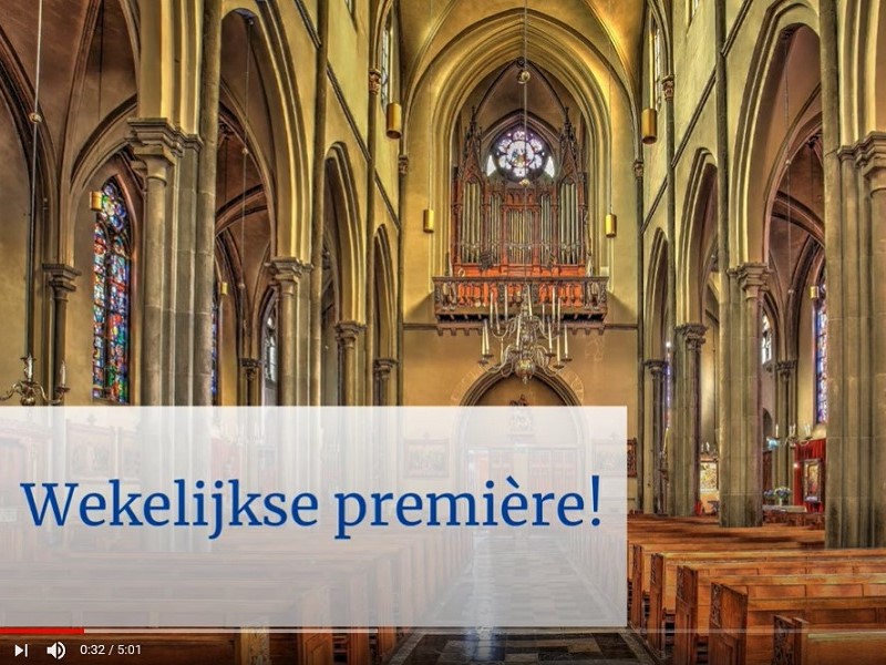 Elke week nieuwe compositie op orgel Martinuskerk Wyck