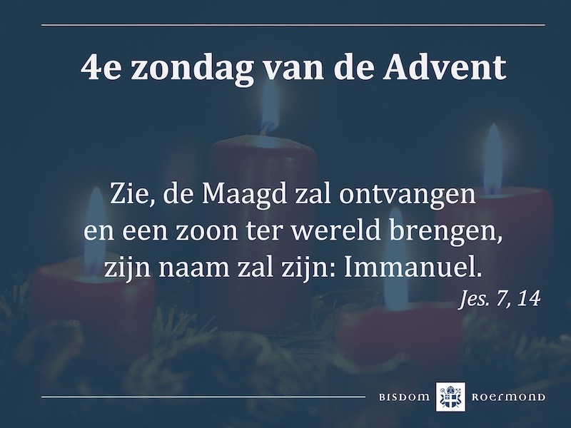Zondag 19 december 2021 – 4e Zondag van de Advent