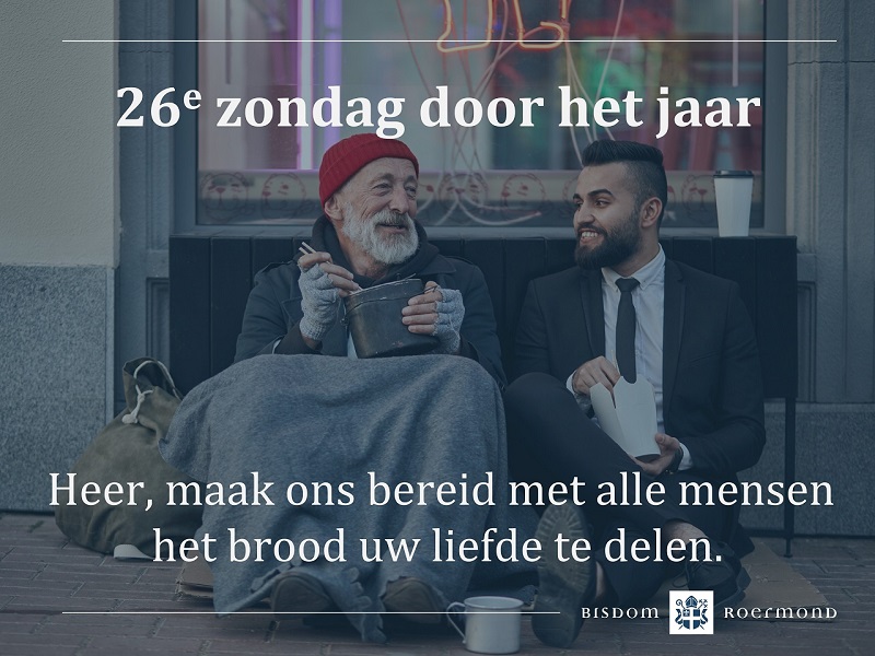 Zondag 25 september 2022 – 26e Zondag door het jaar