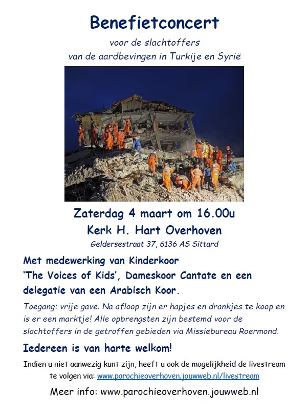 Zaterdag 4 maart