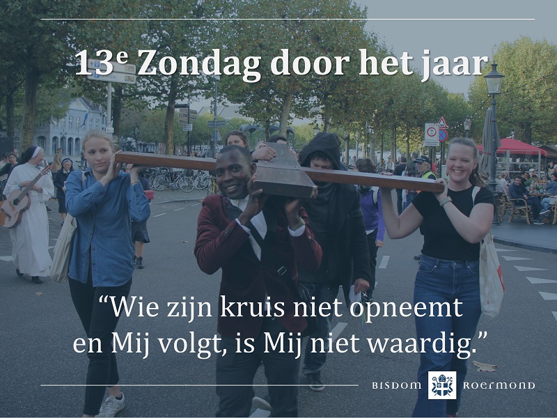 Zondag 2 juli 2023 – 13e Zondag door het jaar