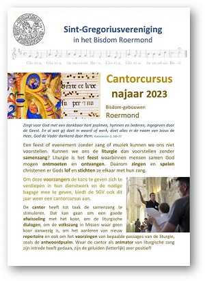 Cantorcursus najaar 2023