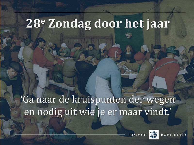 Zondag 15 oktober 2023 – 28e Zondag door het jaar