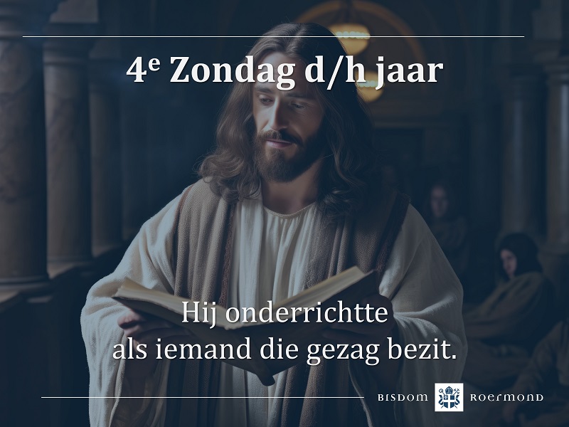 Zondag 28 januari 2024 – 4e Zondag door het jaar