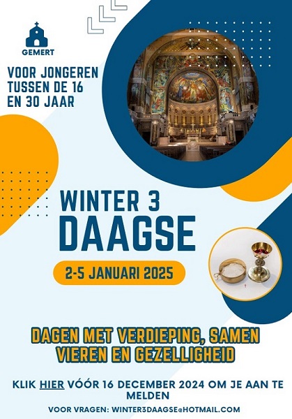 Donderdag 2 t/m zondag 5 januari