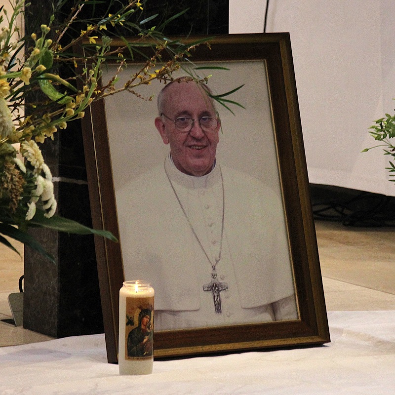 Homilie herdenking paus Franciscus