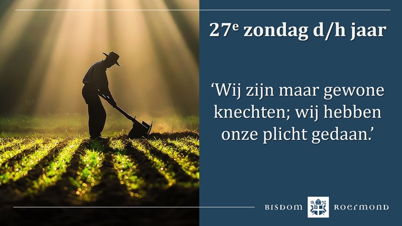 Zondag 5 oktober 2025 – 27e zondag door het jaar