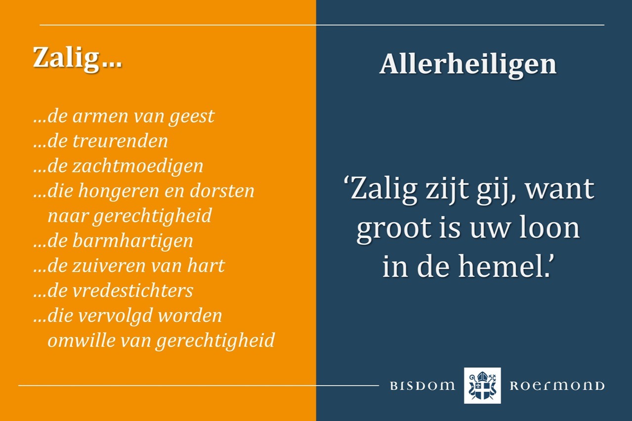 Zondag 1 november 2026 – Hoogfeest van Allerheiligen