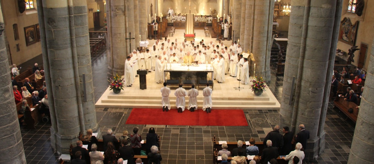 Vieringen in de kathedraal