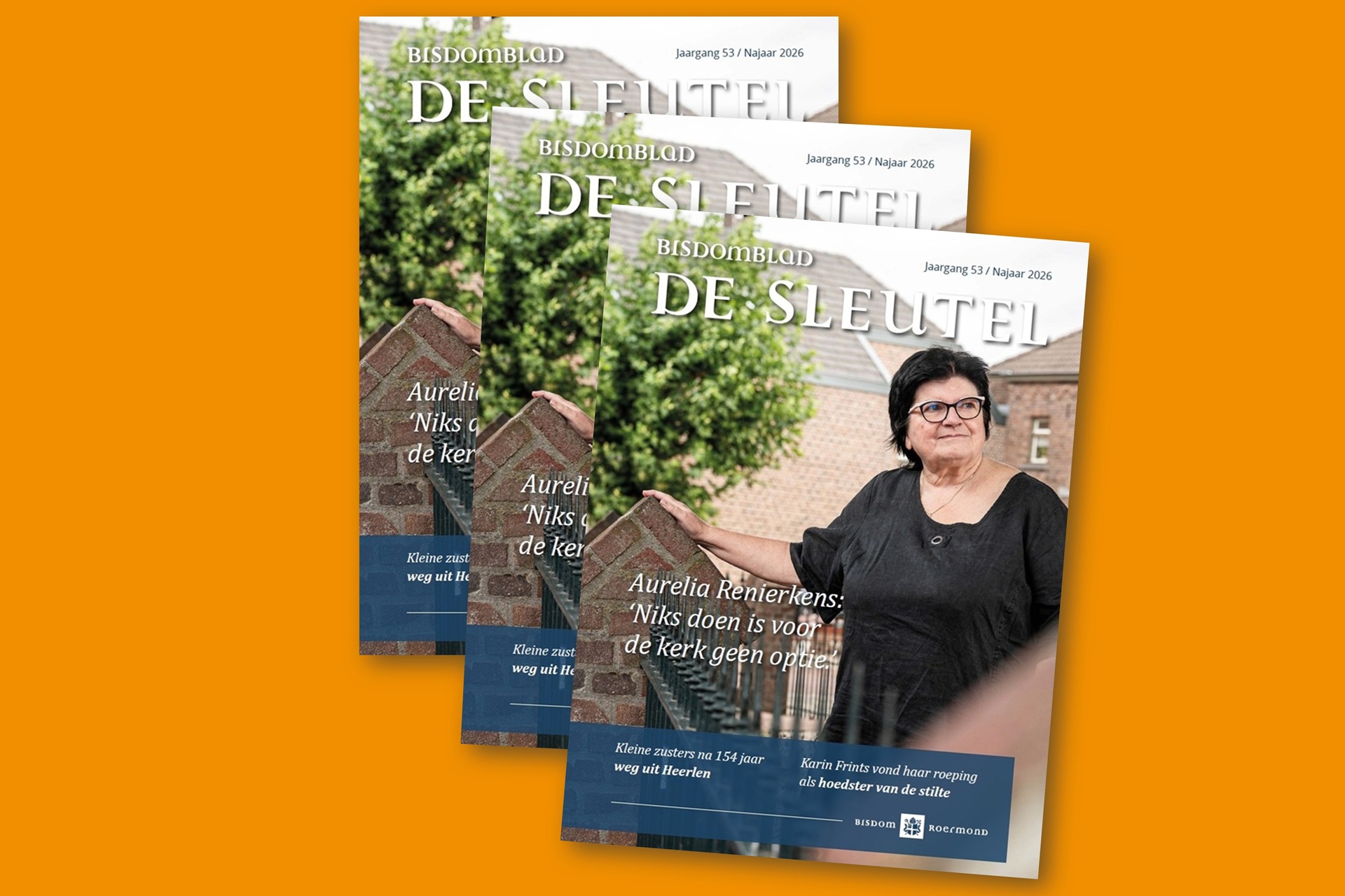 Najaarseditie De Sleutel over parochies, vrijwilligers, zusters en stilte